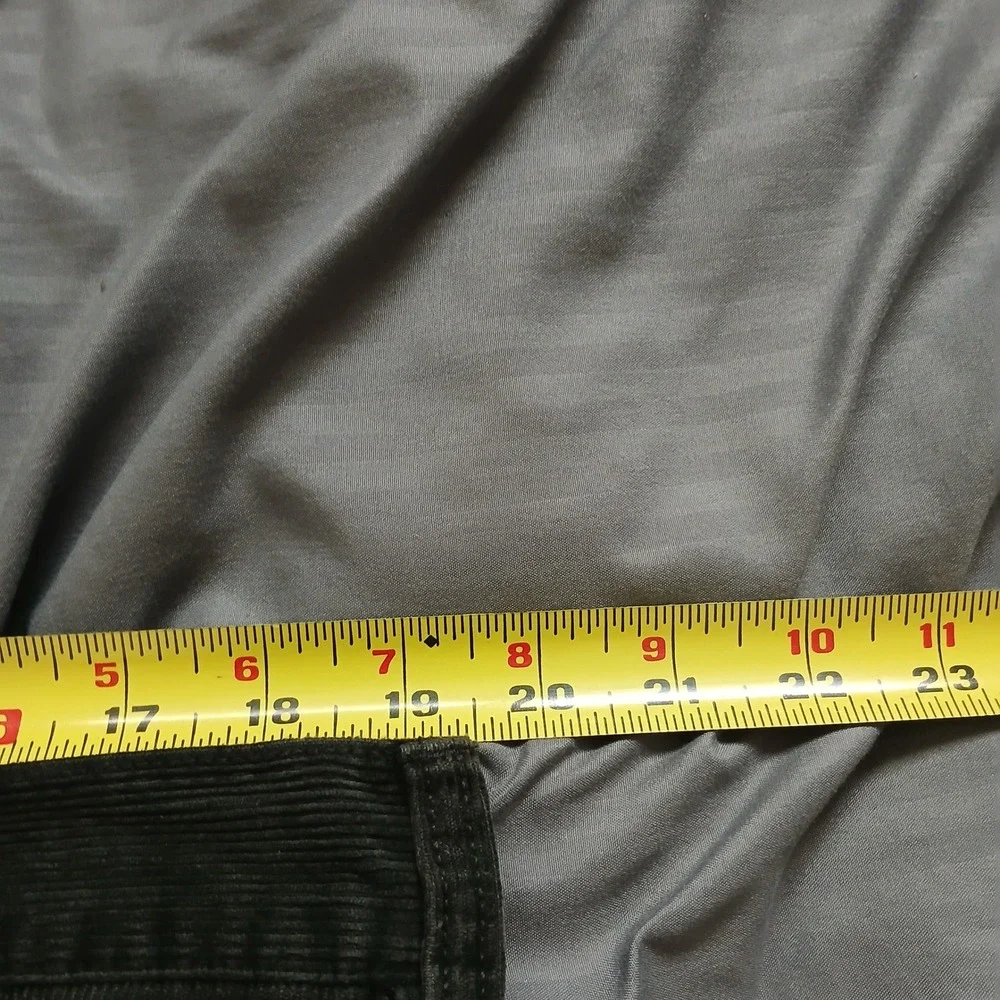 Polo Ralph Lauren Corduroy Pants Mens 40x30 Black Authentic Dungarees‎ Straight